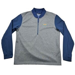 Levelwear Golf Jacket Mens L Baltusrol Performance 1/4 Zip Mandarin Collar Layer